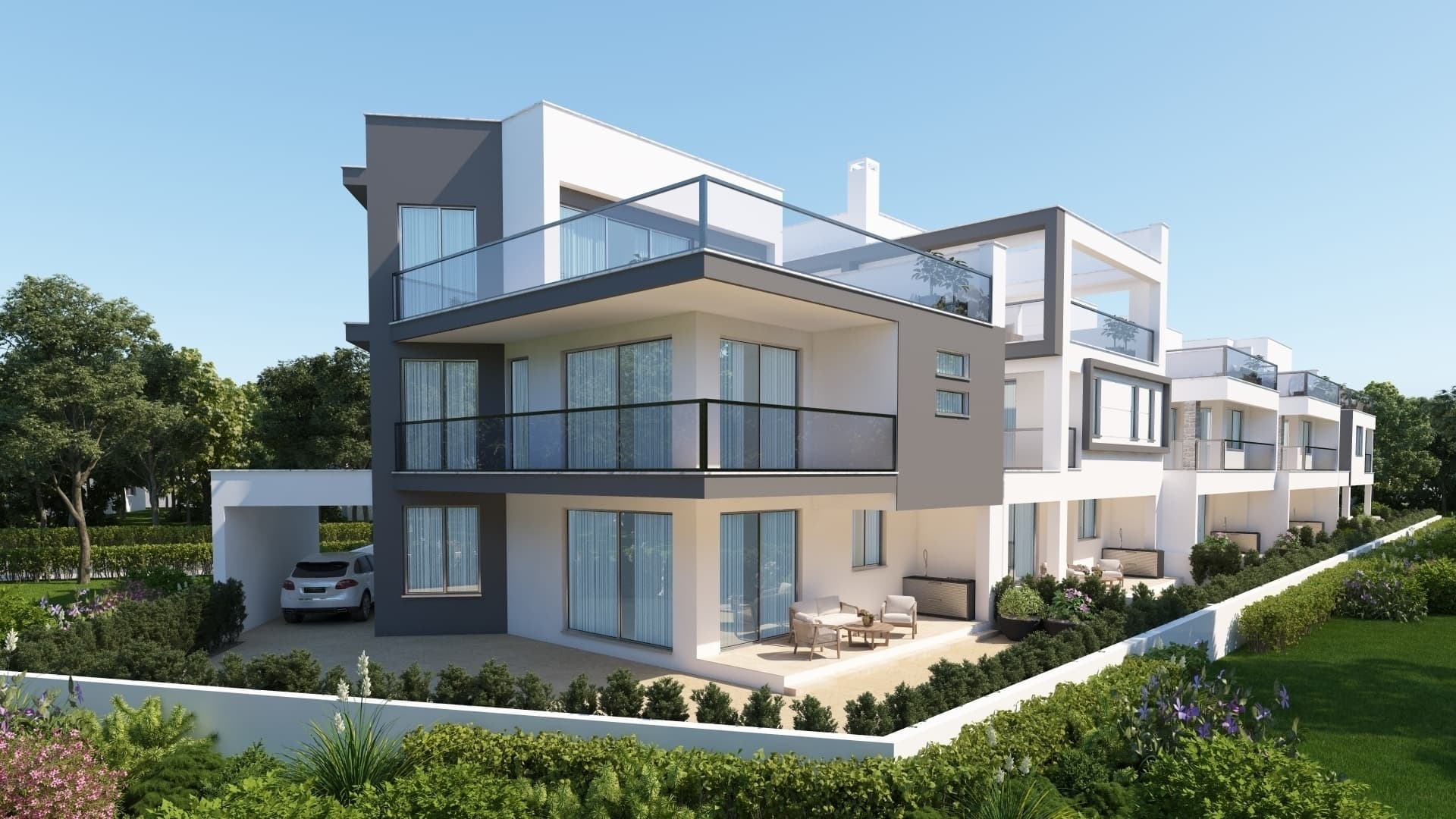 3-bedrooms house in Limassol, Cyprus.