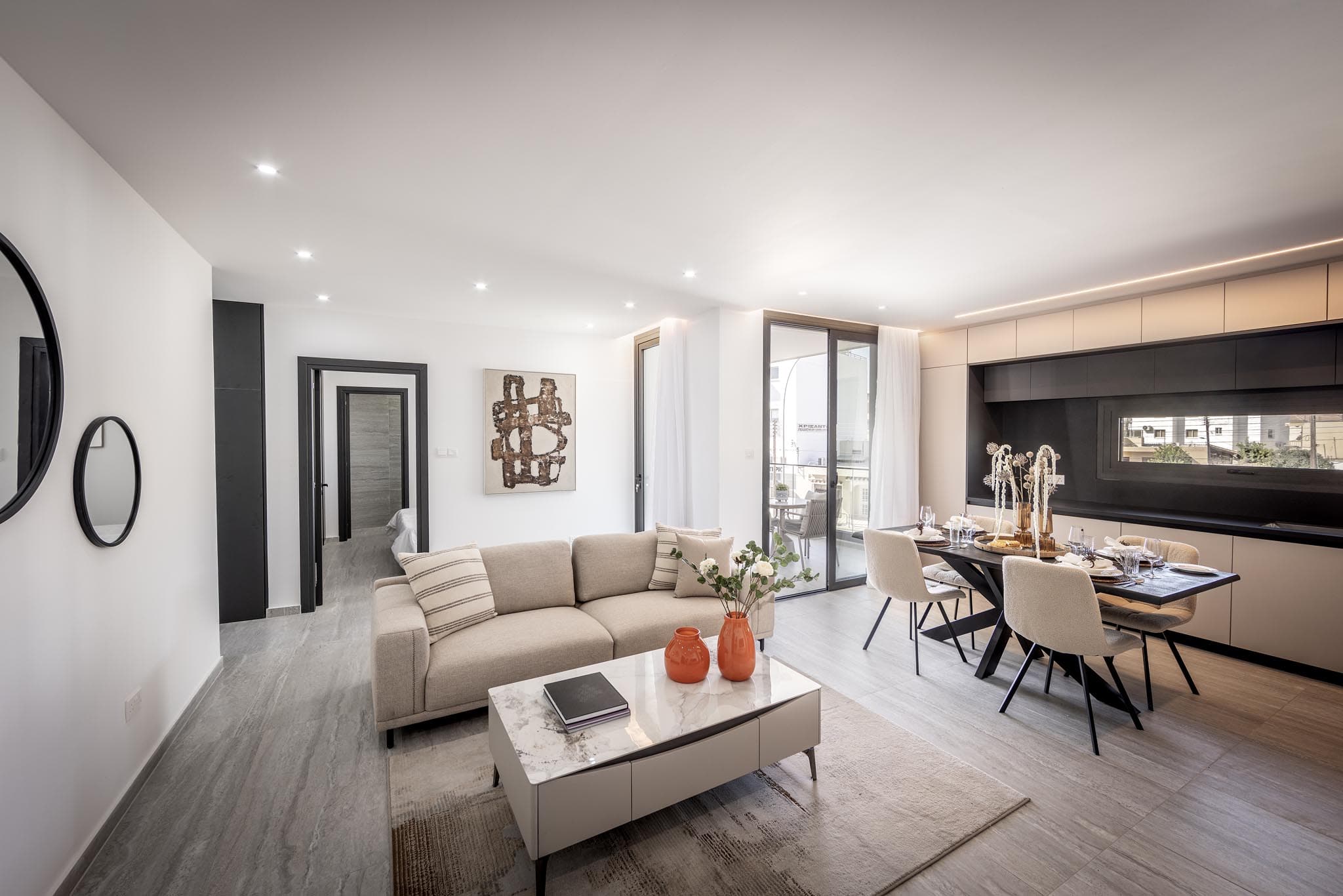 2-bedrooms apartments in Larnaca, Cyprus.
