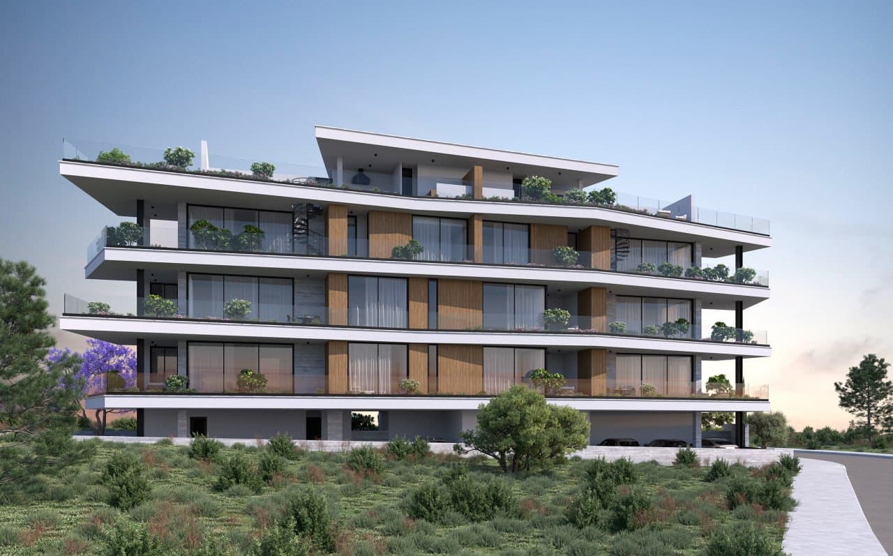 2-bedrooms apartments in Limassol, Cyprus.