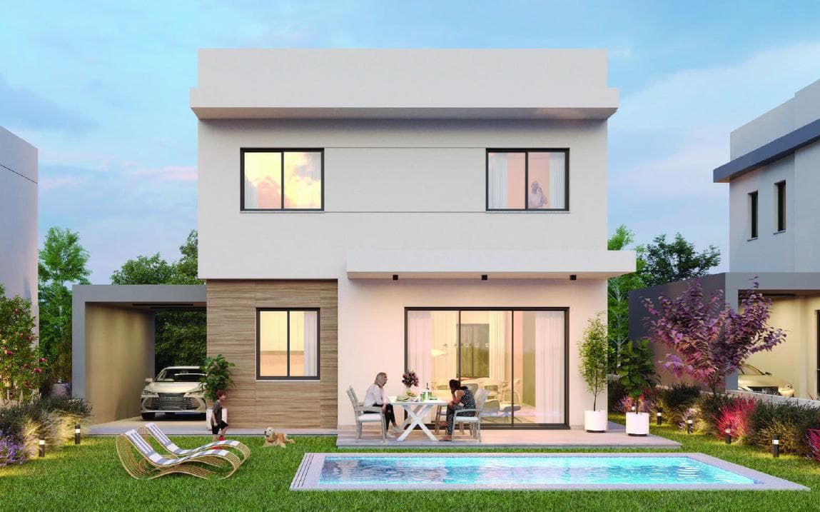3-bedrooms house in Nicosia, Cyprus.