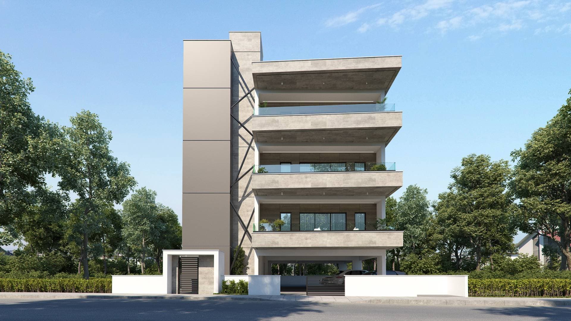 2-bedrooms apartments in Limassol, Cyprus.