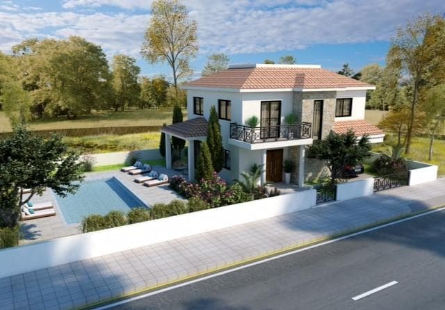 4-bedrooms house in Larnaca, Cyprus.