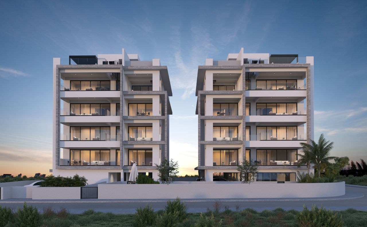1-bedrooms apartments in Larnaca, Cyprus.