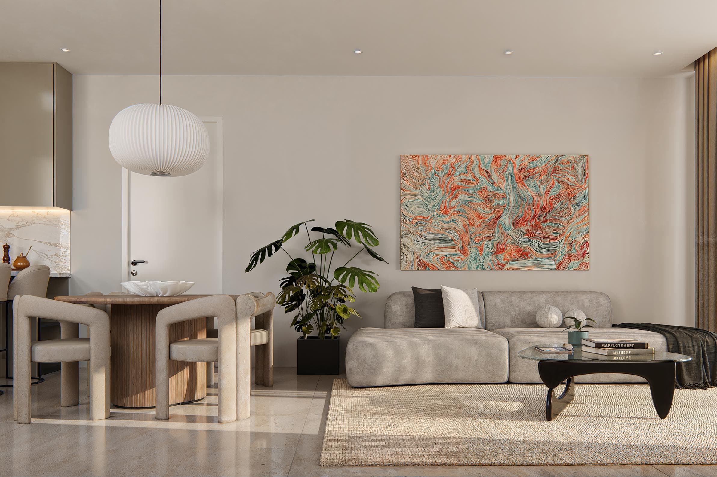 2-bedrooms apartments in Limassol, Cyprus.