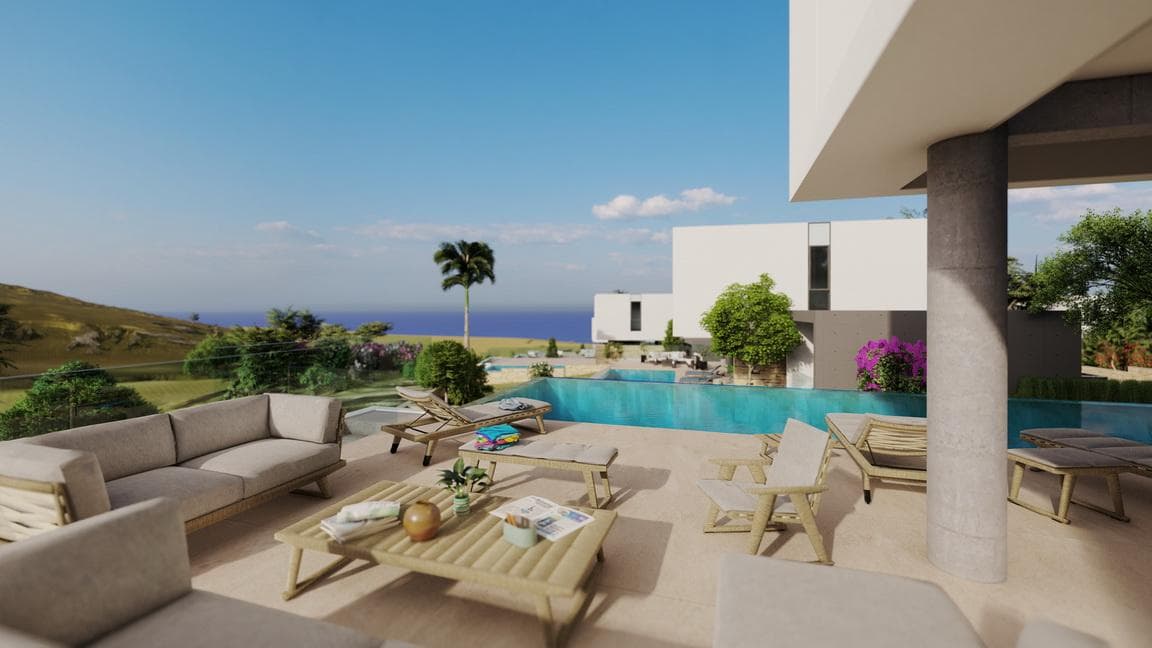 3-bedrooms house in Paphos, Cyprus.