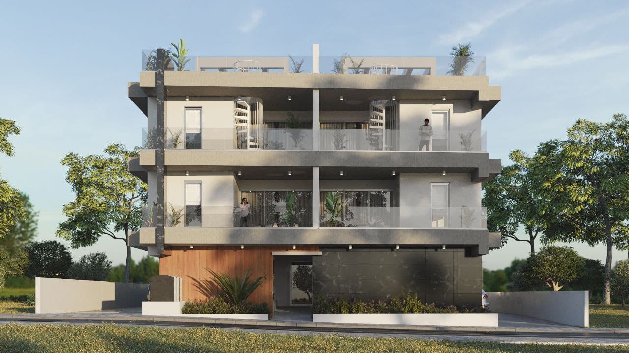 2-bedrooms apartments in Larnaca, Cyprus.