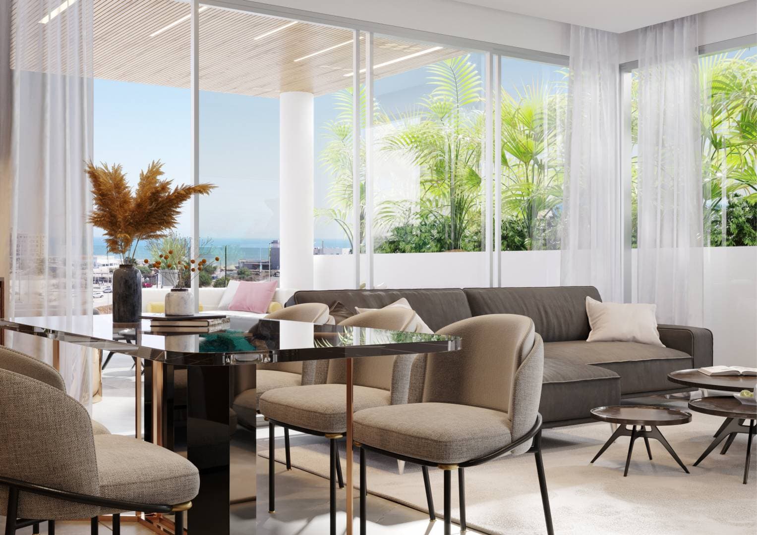 3-bedrooms apartments in Larnaca, Cyprus.