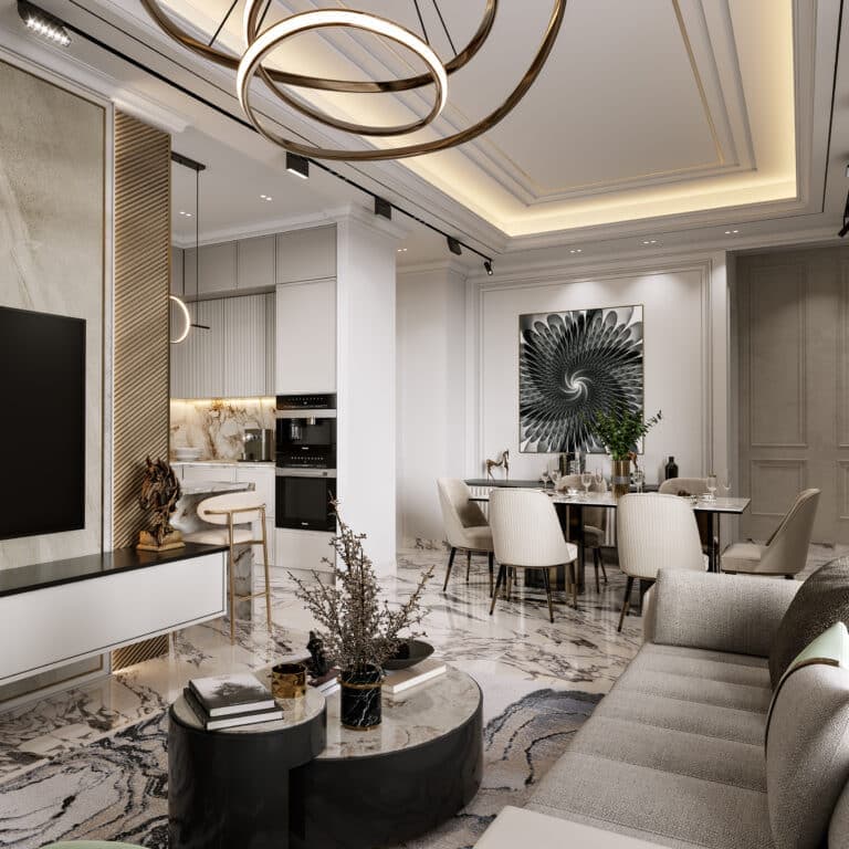 2-bedrooms apartments in Limassol, Cyprus.