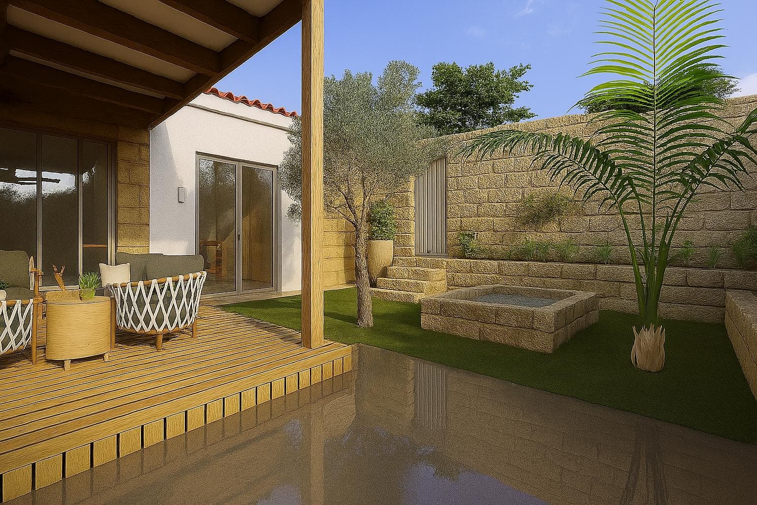 3-bedrooms house in Nicosia, Cyprus.