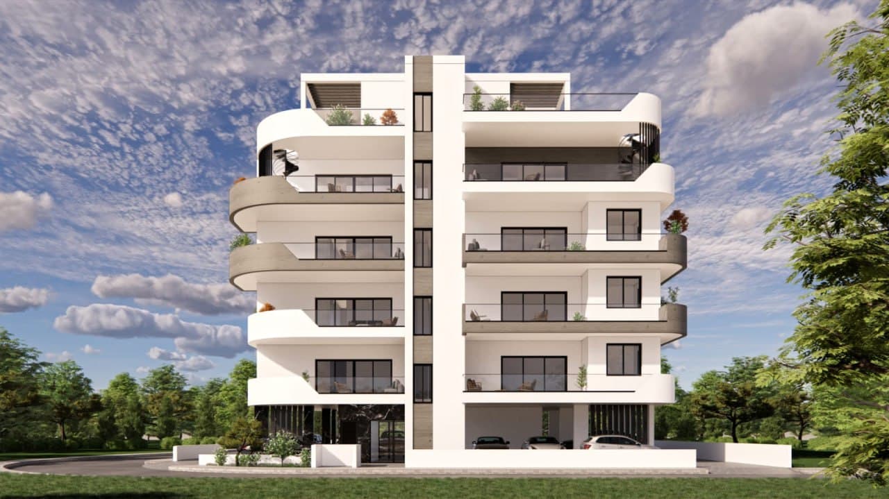 2-bedrooms apartments in Larnaca, Cyprus.