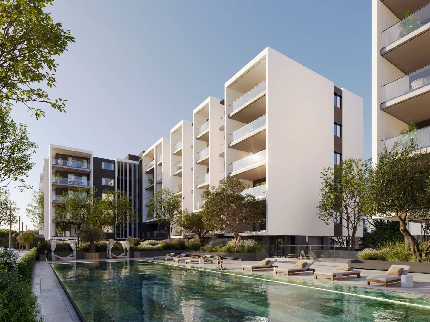 2-bedrooms apartments in Limassol, Cyprus.