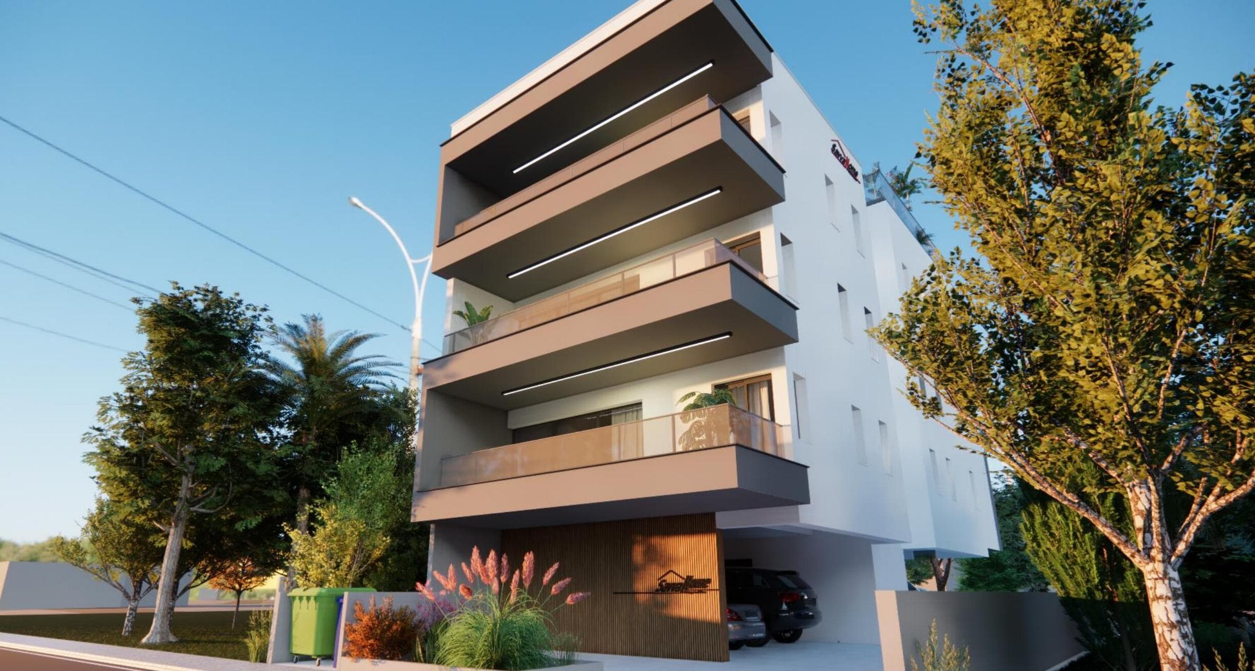 1-bedrooms apartments in Larnaca, Cyprus.