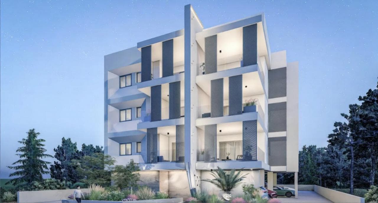 2-bedrooms apartments in Nicosia, Cyprus.