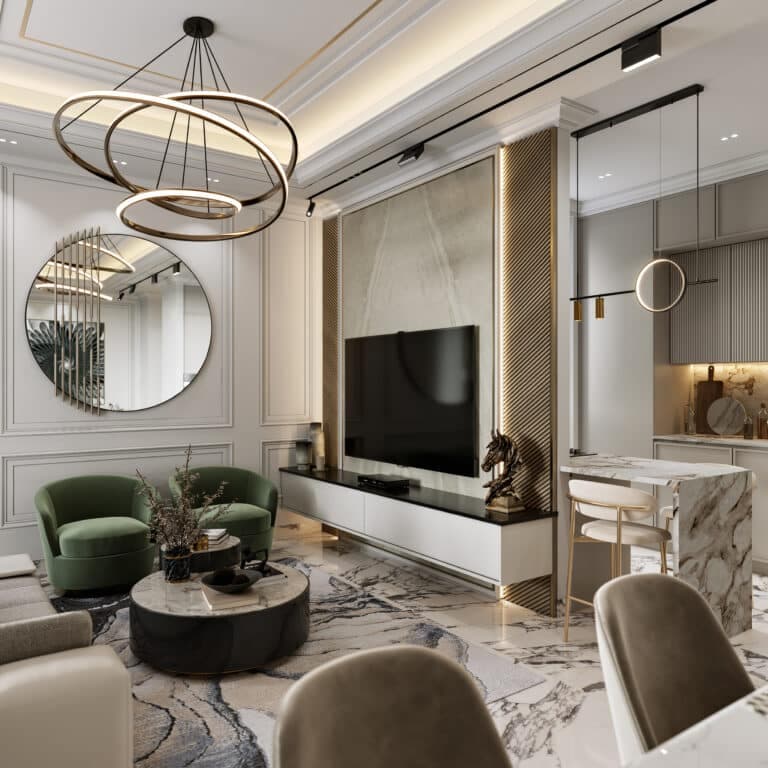 2-bedrooms apartments in Limassol, Cyprus.
