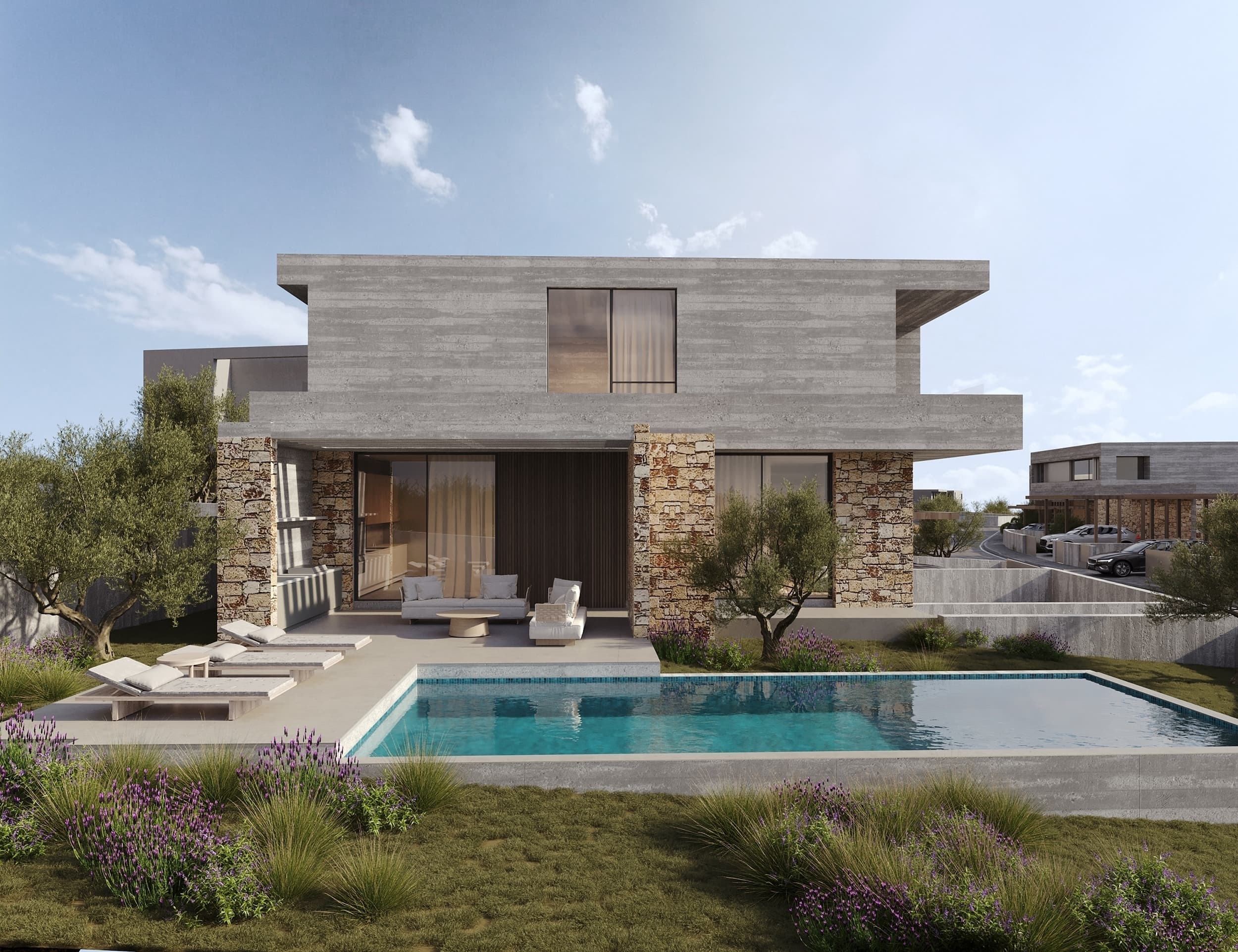 3-bedrooms house in Paphos, Cyprus.