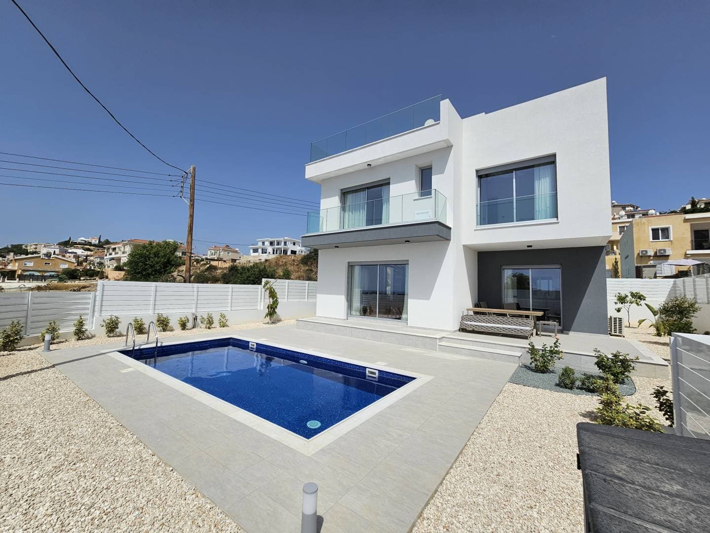 3-bedrooms house in Paphos, Cyprus.
