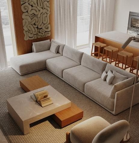 3-bedrooms apartments in Nicosia, Cyprus.