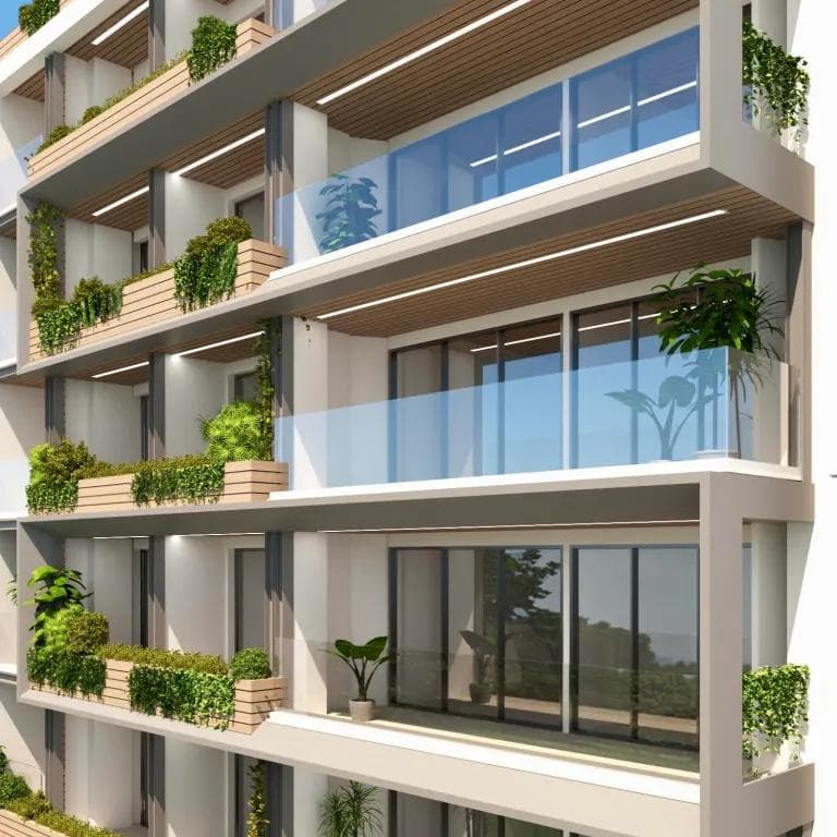 2-bedrooms apartments in Larnaca, Cyprus.