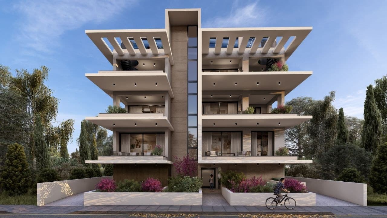 2-bedrooms apartments in Larnaca, Cyprus.