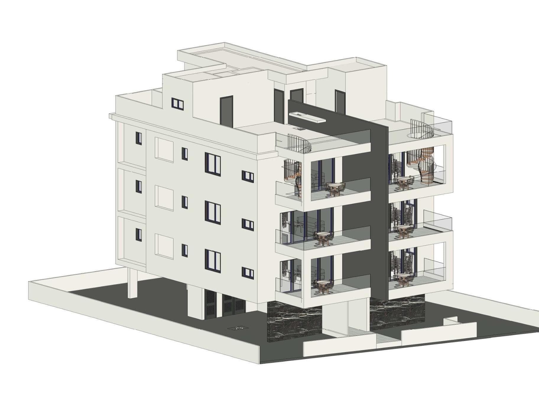 2-bedrooms apartments in Larnaca, Cyprus.