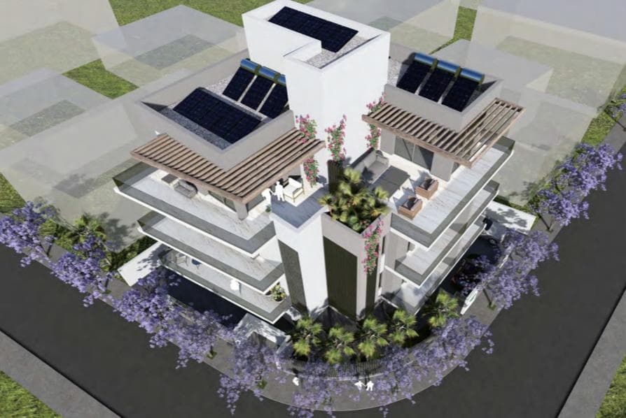 2-bedrooms apartments in Larnaca, Cyprus.