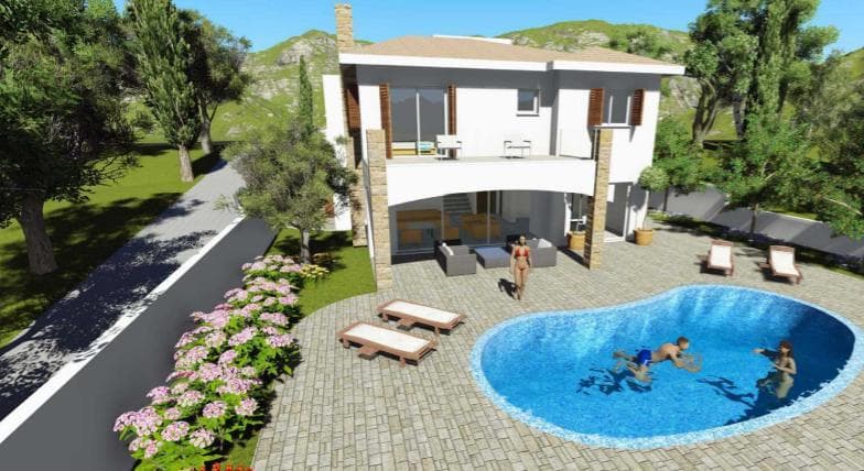 3-bedrooms house in Paphos, Cyprus.