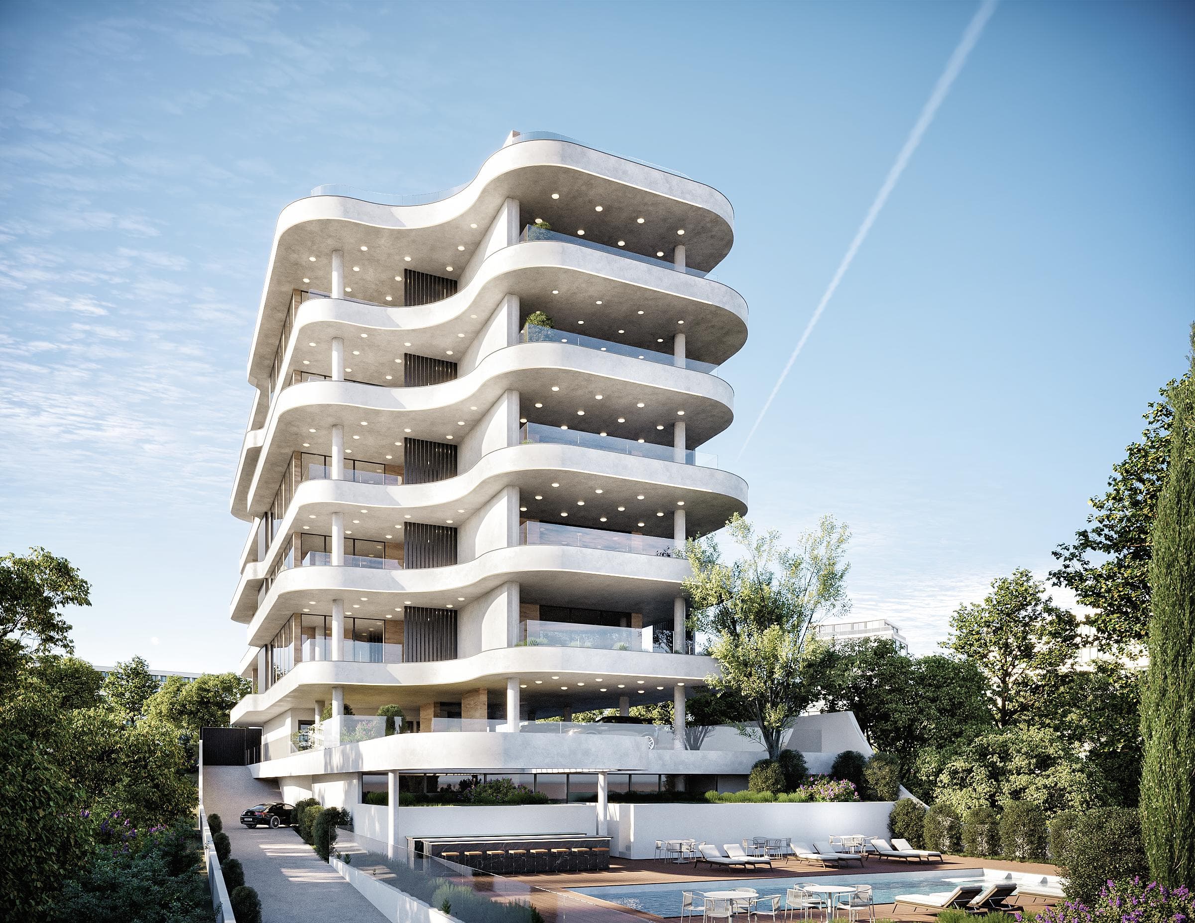 1-bedrooms apartments in Limassol, Cyprus.