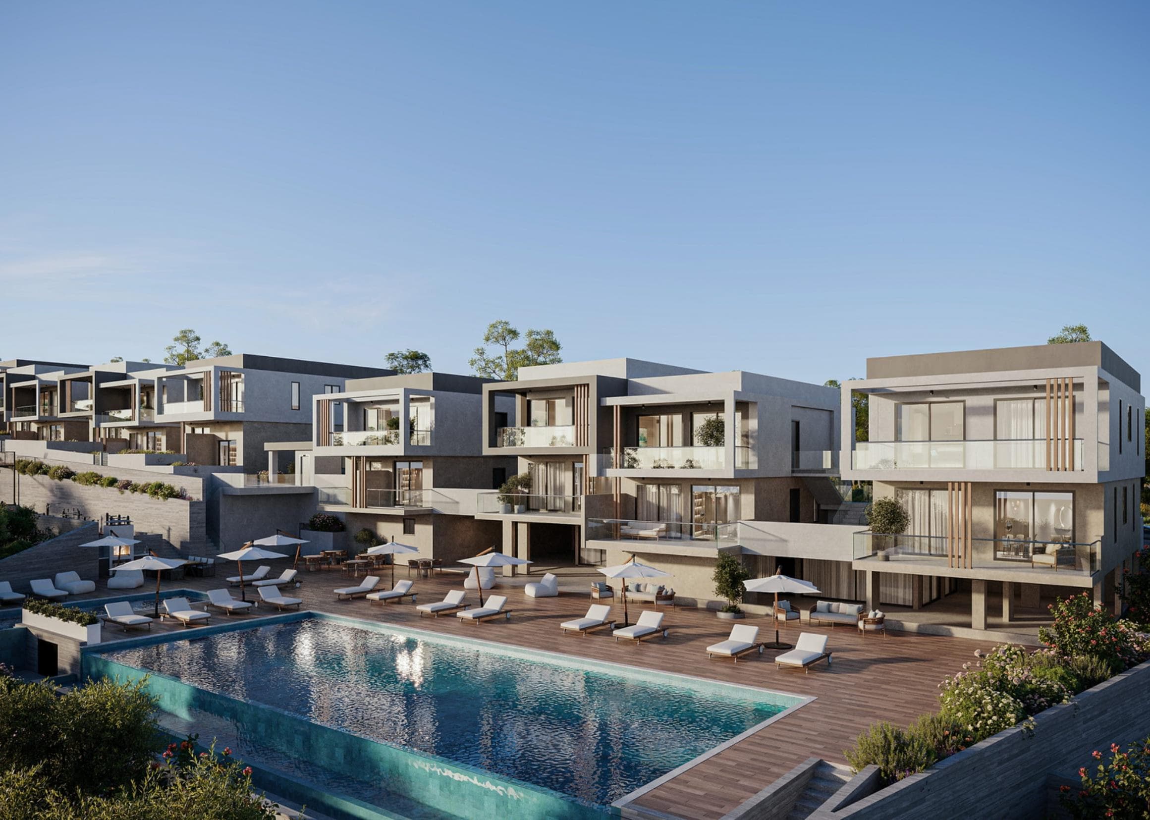2-bedrooms apartments in Paphos, Cyprus.