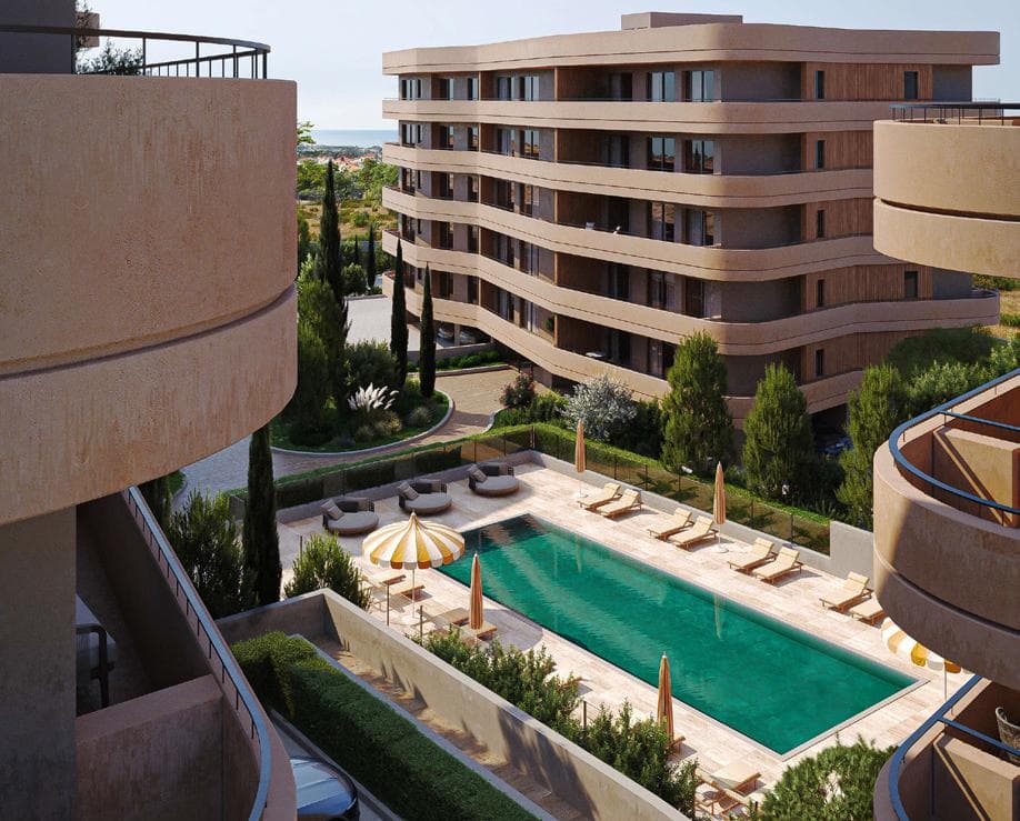 2-bedrooms apartments in Limassol, Cyprus.