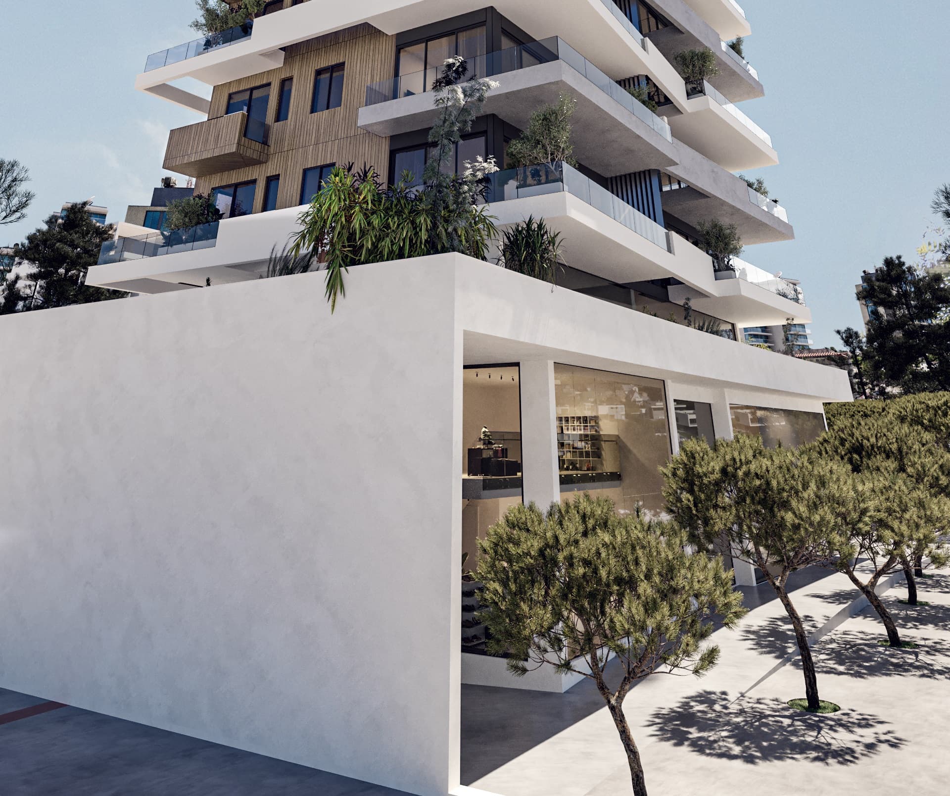 2-bedrooms apartments in Nicosia, Cyprus.