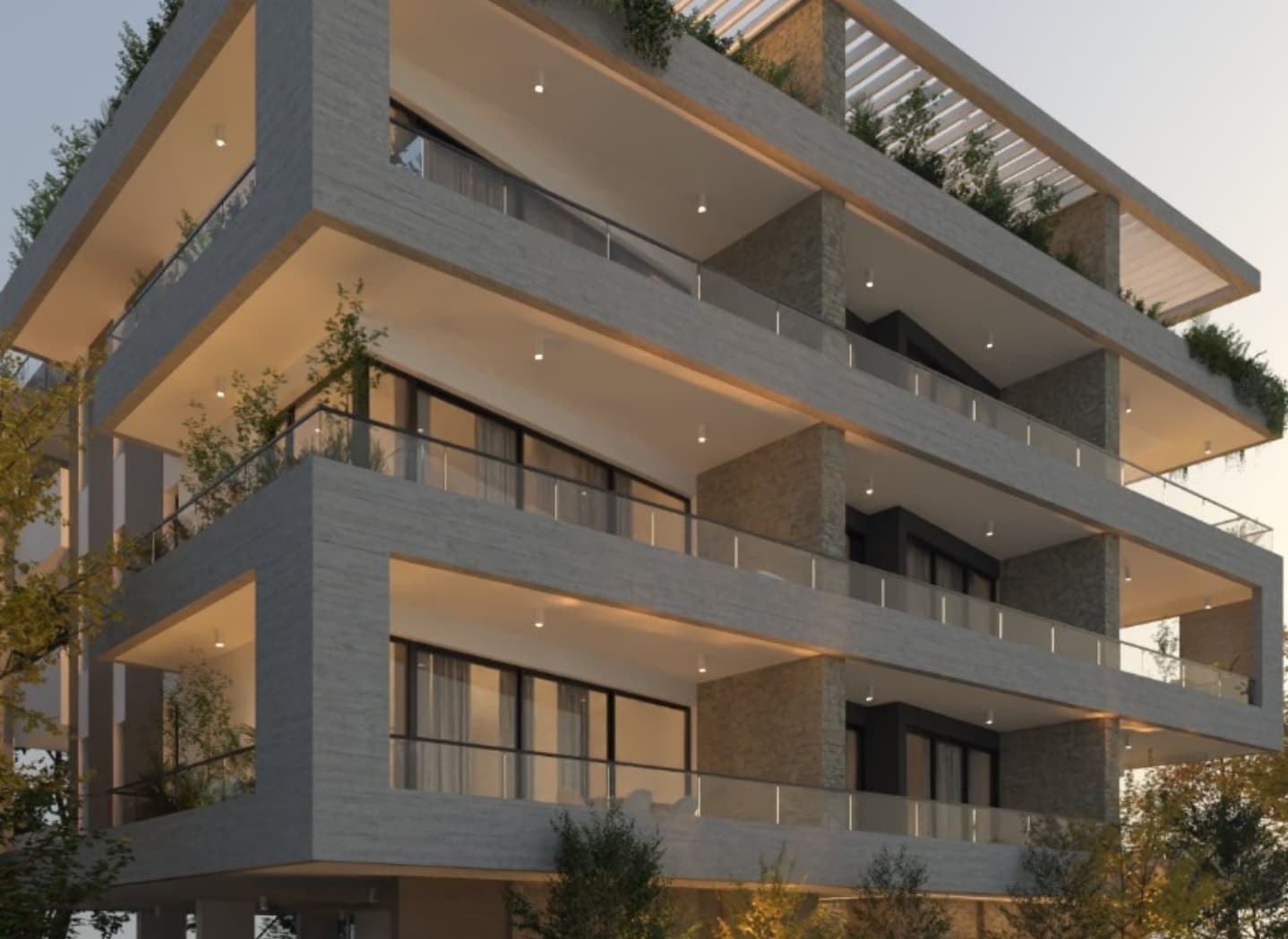 2-bedrooms apartments in Larnaca, Cyprus.
