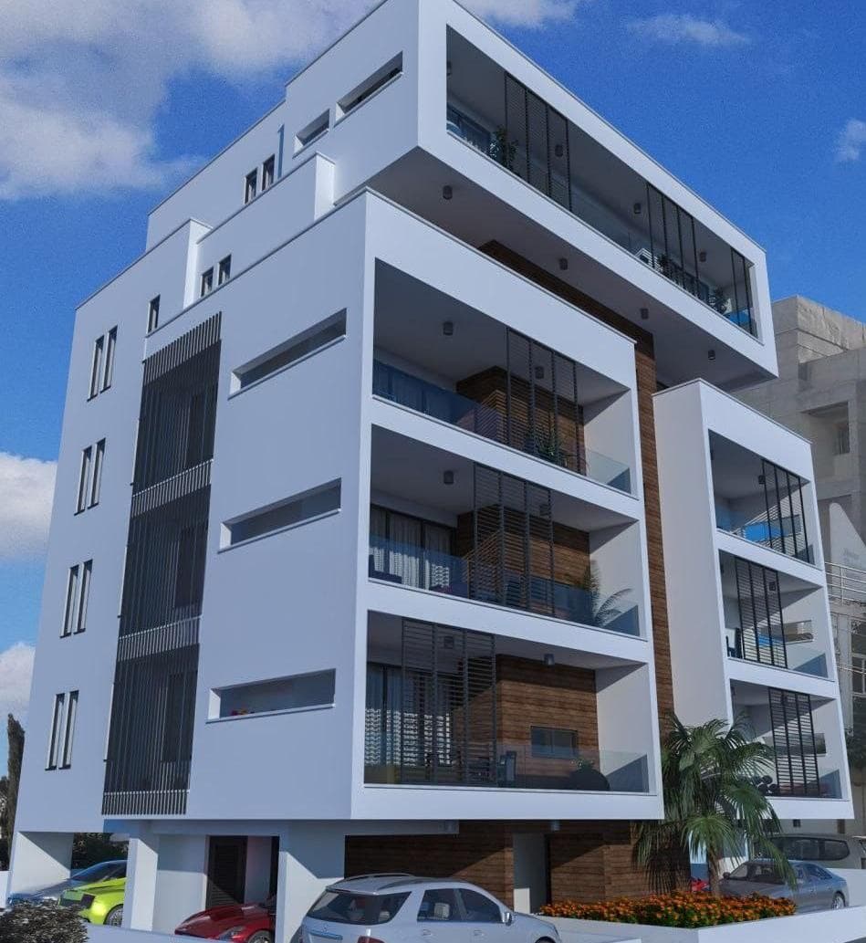 2-bedrooms apartments in Nicosia, Cyprus.