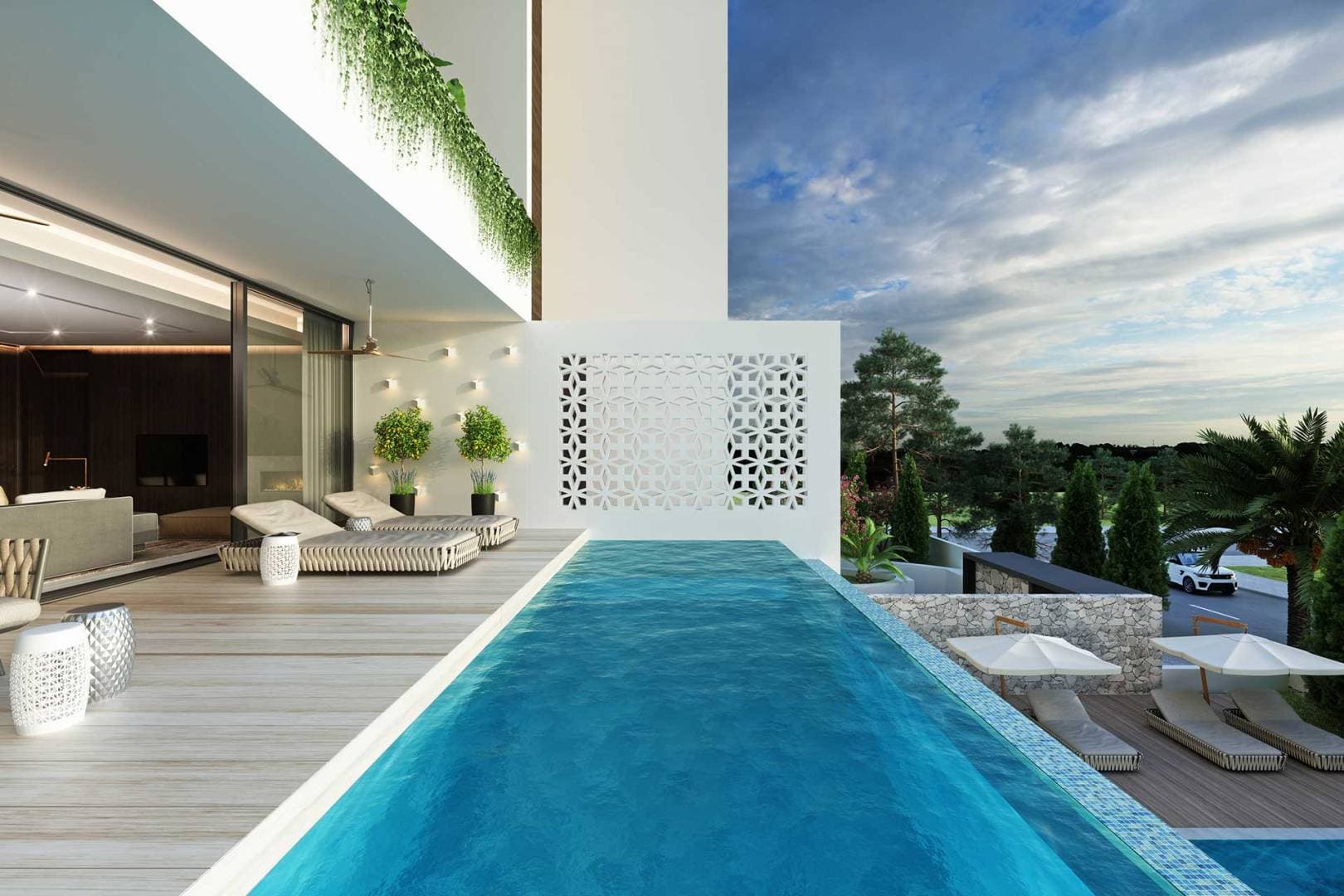 3-bedrooms apartments in Limassol, Cyprus.