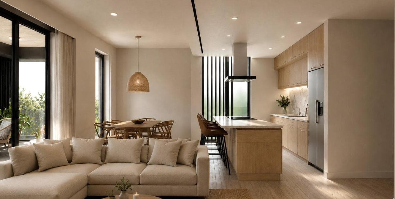 3-bedrooms apartments in Nicosia, Cyprus.