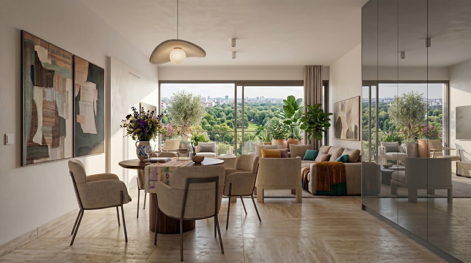 1-bedrooms apartments in Larnaca, Cyprus.