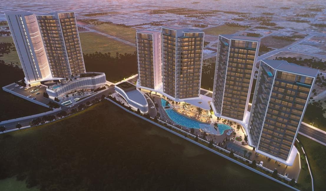 2-bedrooms apartments in Larnaca, Cyprus.