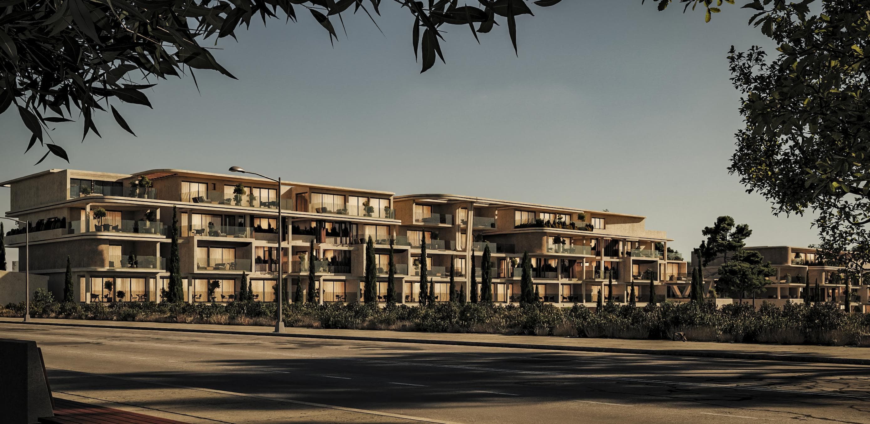 2-bedrooms apartments in Paphos, Cyprus.