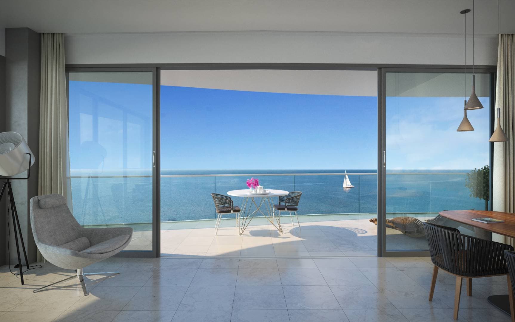 4-bedrooms apartments in Limassol, Cyprus.