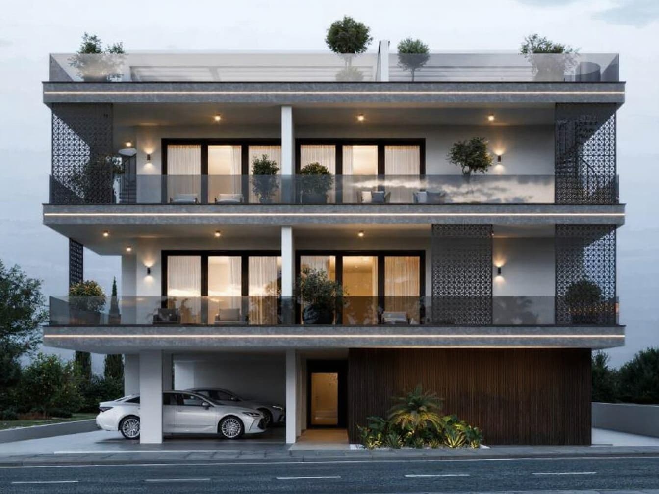2-bedrooms apartments in Larnaca, Cyprus.