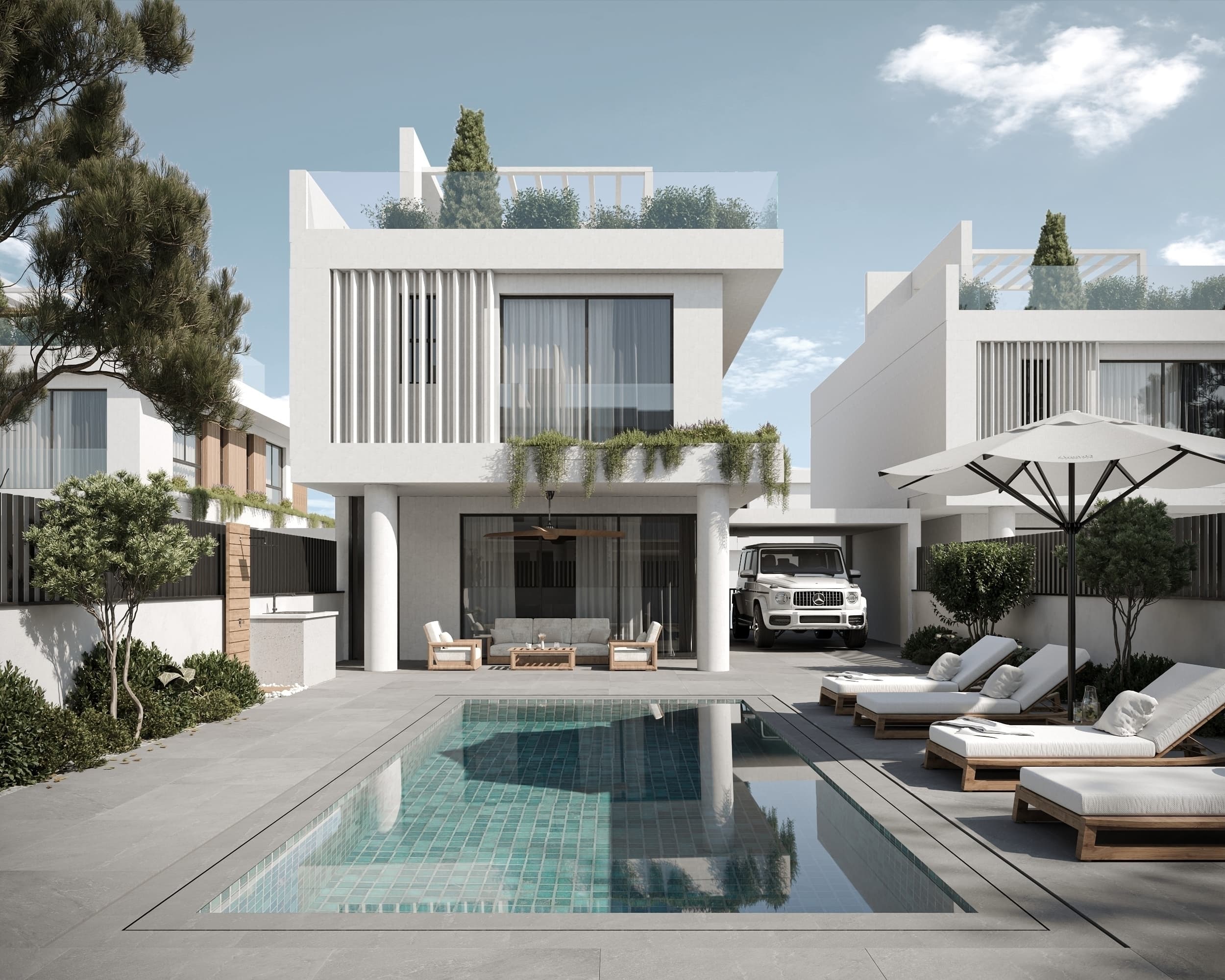 3-bedrooms house in Famagusta, Cyprus.