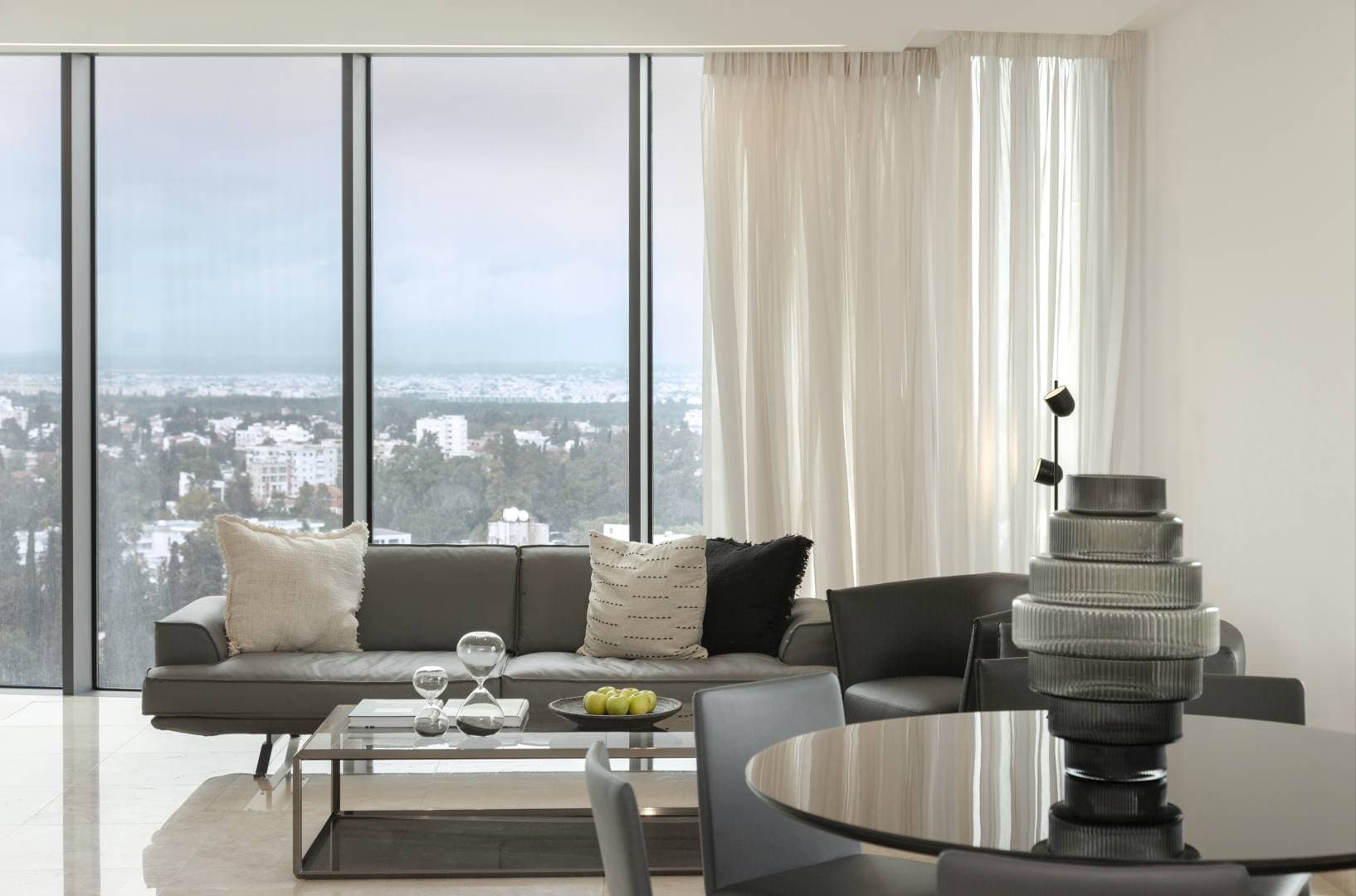 3-bedrooms apartments in Nicosia, Cyprus.