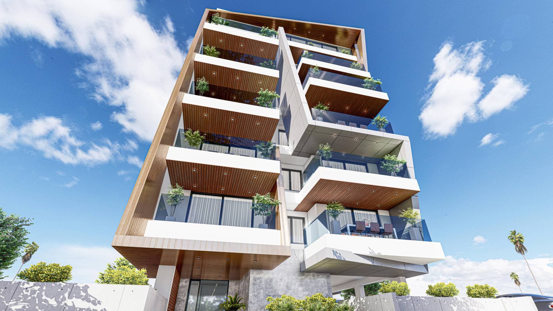 3-bedrooms apartments in Larnaca, Cyprus.