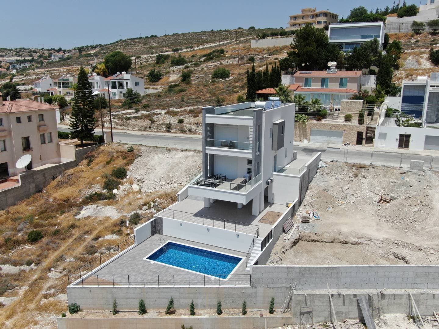 4-bedrooms house in Paphos, Cyprus.
