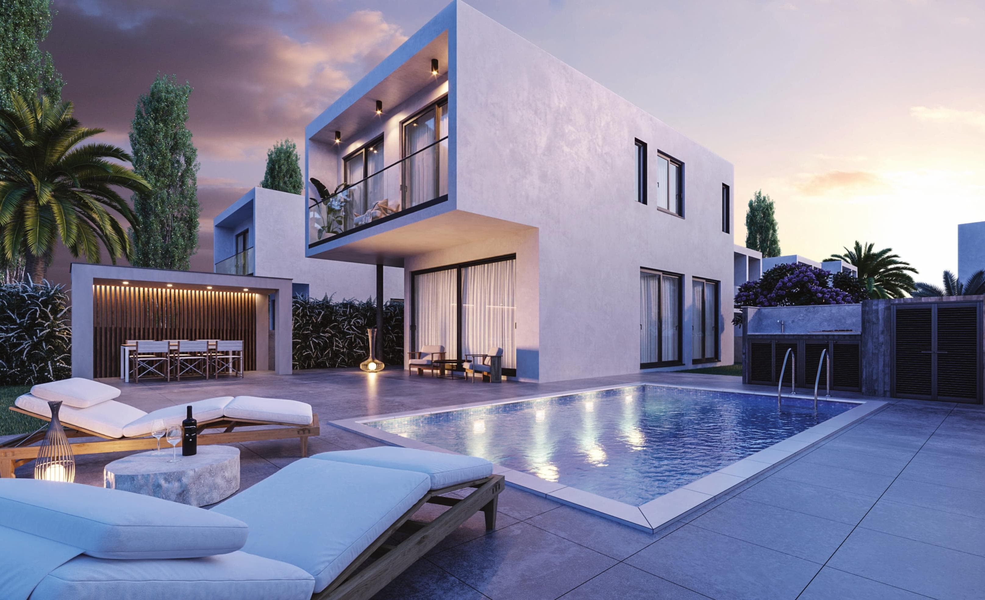 3-bedrooms house in Paphos, Cyprus.