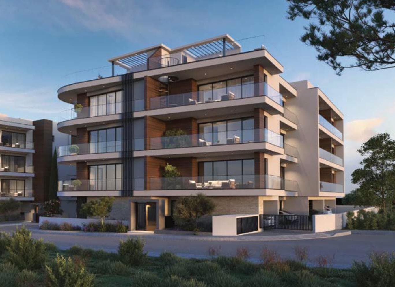 2-bedrooms apartments in Limassol, Cyprus.