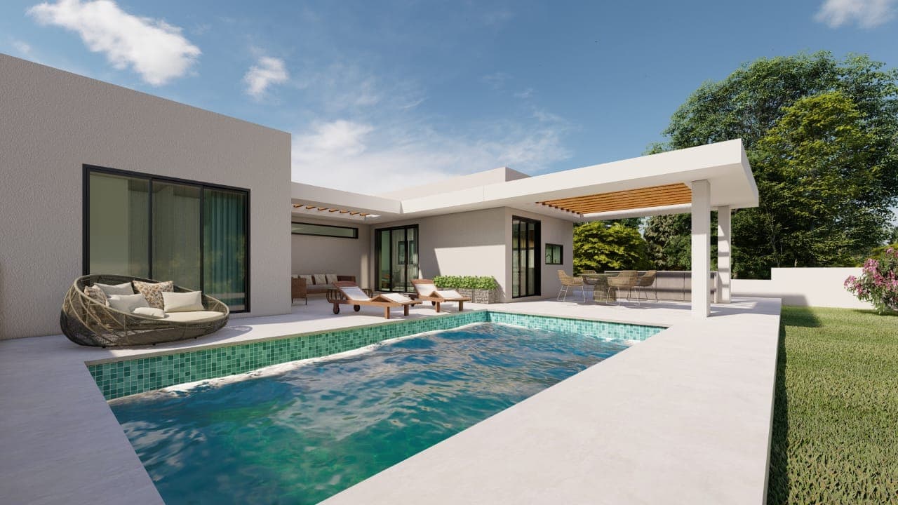 3-bedrooms house in Limassol, Cyprus.