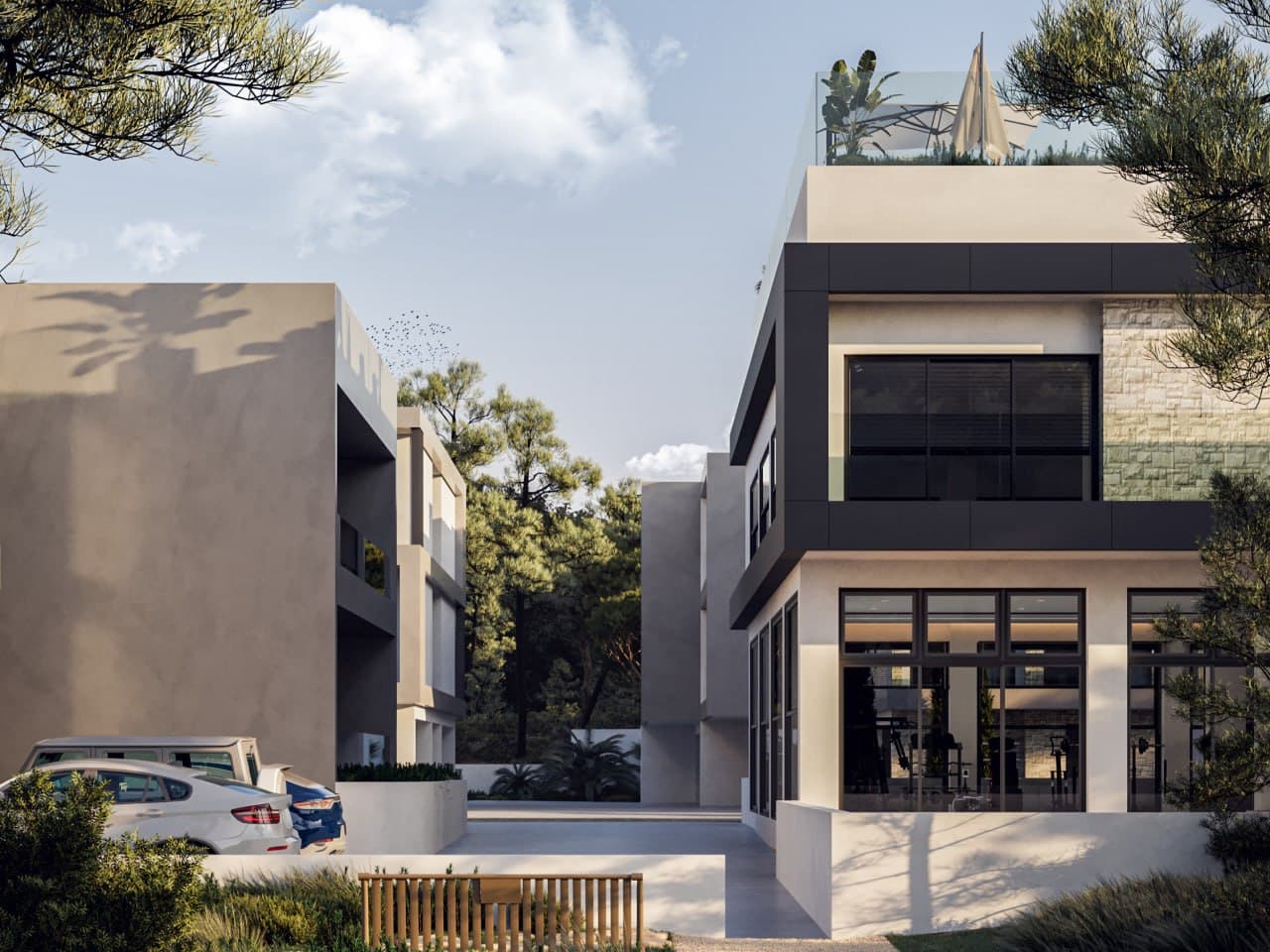 2-bedrooms apartments in Paphos, Cyprus.