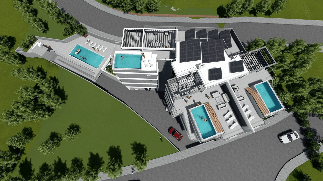 2-bedrooms apartments in Limassol, Cyprus.