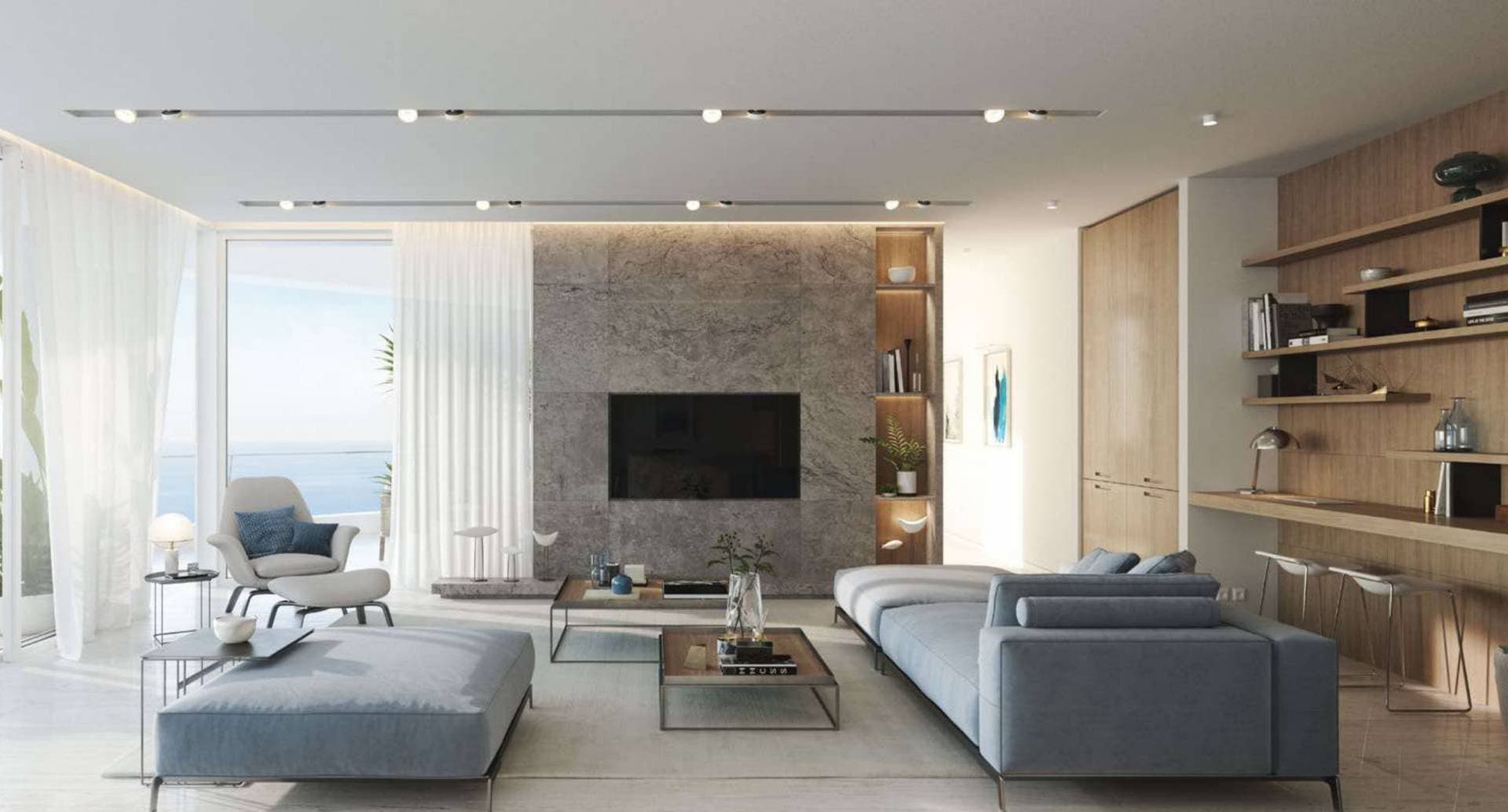 1-bedrooms apartments in Limassol, Cyprus.