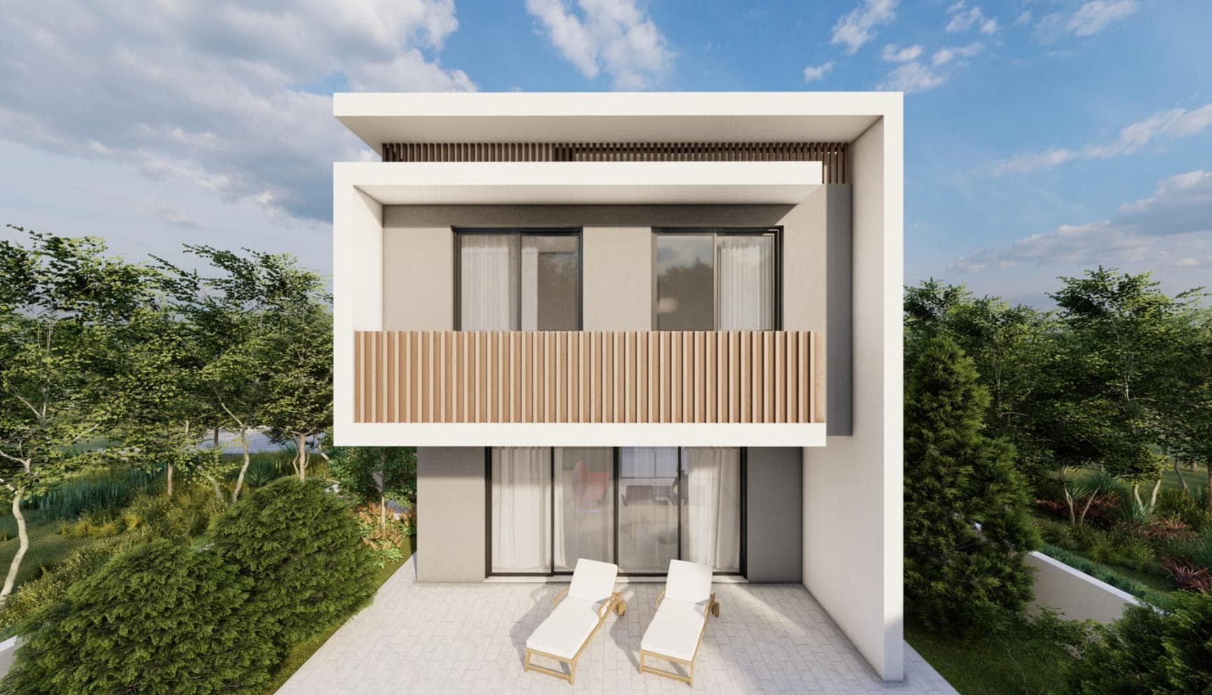 3-bedrooms house in Paphos, Cyprus.